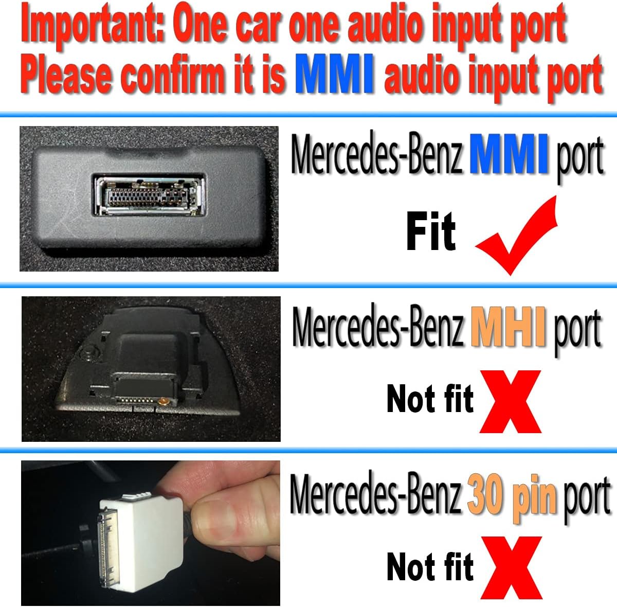 Mercedes-Benz Android Head Unit    Yoper Bluetooth Adapter Compatibility with Mercedes Benz MMI Interface Cellphone Play HiFi Music
