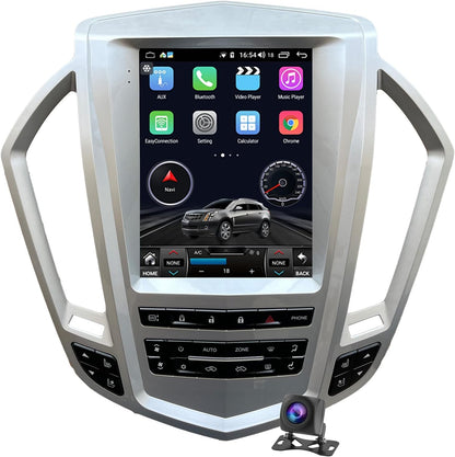 Android 13 Radio for Cadillac SRX 2009-2012 Android Radio 9.7-Inch Tesla Style IPS Touch Screen Stereo with Bluetooth 5.0 Carplay/Android Auto GPS Navigation (Black)
