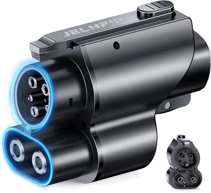 NACS to CCS1 Charging Adapter Tesla Supercharger Adapter 500A/1000V Max 250KW NACS to CCS Electric Vehicle Fast DC Charging Adapter Compatible with Ford,GM,Volvos,and Polestar EVsTesla   Vehicle Accessories