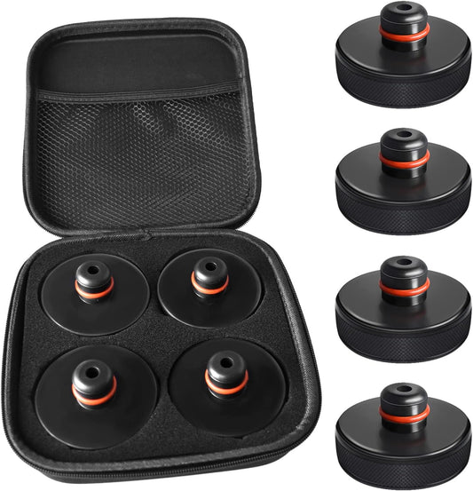 Chirano Lifting Jack Pad for Tesla Model 3/S/X/Y, 4 Pucks with Storage Case, Accessories for Tesla Vehicles 2013 to 2025Tesla   Vehicle Accessories