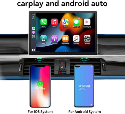 HOMN Car Radio 12.3 Inch Stereo for Porsche Macan 2010-2017 Android 13 GPS Navigation Touch Screen Support Carplay & Android Auto WiFi DSP 4G Audio Multimedia Player (Brown, 4.0PCM 8Core 4+64G)