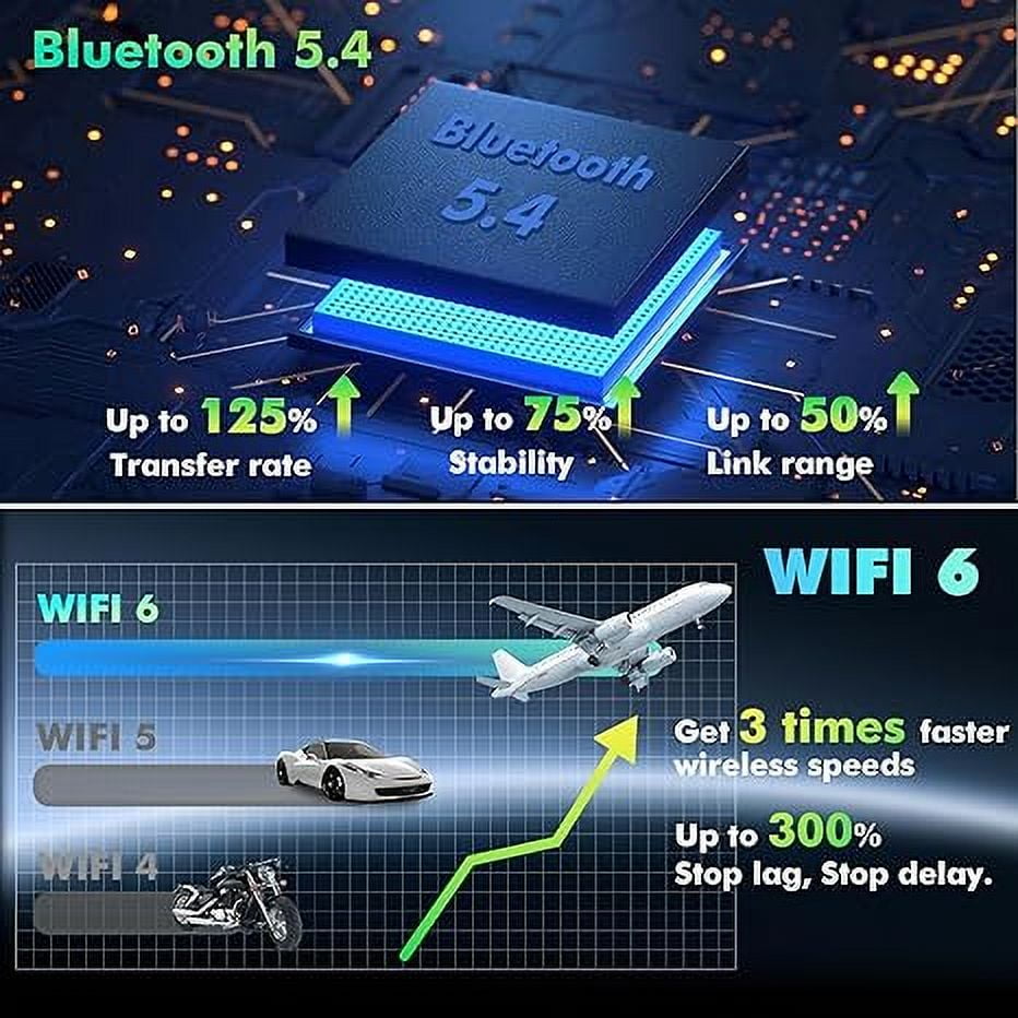 4+64G Android 13 Double Din Car Stereo for Chevrolet/GMC/Buick with 13.1 Inch Touchscreen Radio Built-in Wireless Carplay/Android Auto/GPS/Bluetooth/FM/AUX-in/Steering Wheel Controls/Backup Camera