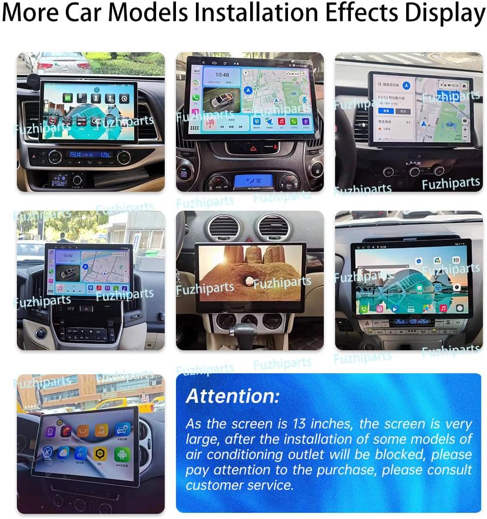 13.1" 8+256GB Android 12 for Porsche Cayenne 2004~10 Car Stereo Radio GPS Navigation Carplay AA DSP WiFi 4G 1920 * 1200 IPS BT