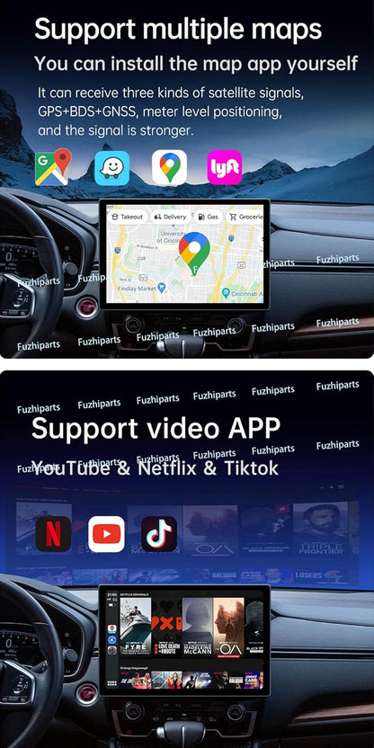 13.1" 8+256GB Android 12 for Porsche Cayenne 2004~10 Car Stereo Radio GPS Navigation Carplay AA DSP WiFi 4G 1920 * 1200 IPS BT