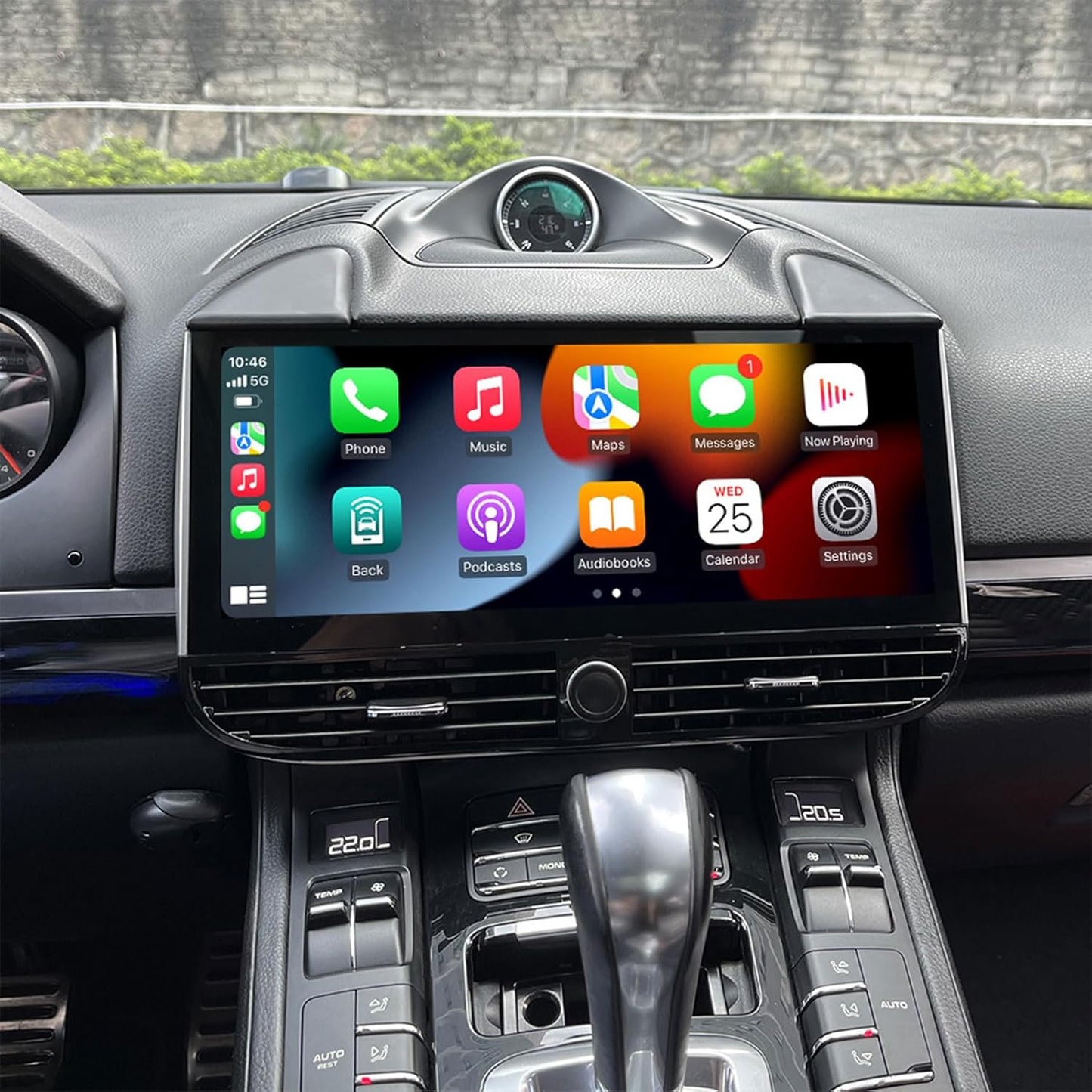 Qualcomm Android 13 Car Radio for Porsche Cayenne 2010-2017 Stereo Replacement GPS Navigation Head Unit Multimedia Player 12.3 Inch IPS Touch Screen Carplay (PCM 3.1, 4-64GB)