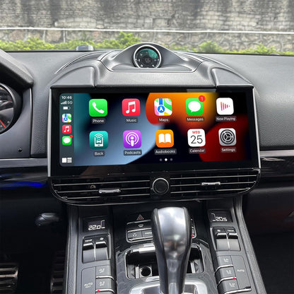 Qualcomm Android 13 Car Radio for Porsche Cayenne 2010-2017 Stereo Replacement GPS Navigation Head Unit Multimedia Player 12.3 Inch IPS Touch Screen Carplay (PCM 3.1, 4-64GB)
