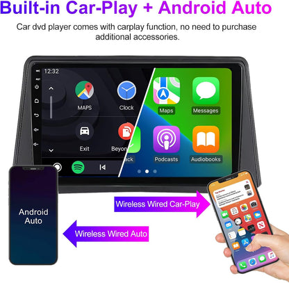 Android 13 Car Radio Stereo for Buick Encore 2012-2016, Biorunn 9 inch Octa Core GPS Navi Wireless Wired Car-Play Android Auto Head Unit IPS FM AM RDS DSP, 2GB RAM 32GB ROM