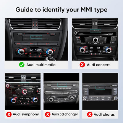 10.25 Touchscreen Wireless Carplay Android Auto for Audi B8 B8.5 A4 S4 A5 S5 RS4 RS5 2009-2016 with Multimedia Car Radio Stereo Support Factory Camera USB Video Playback Mirroring