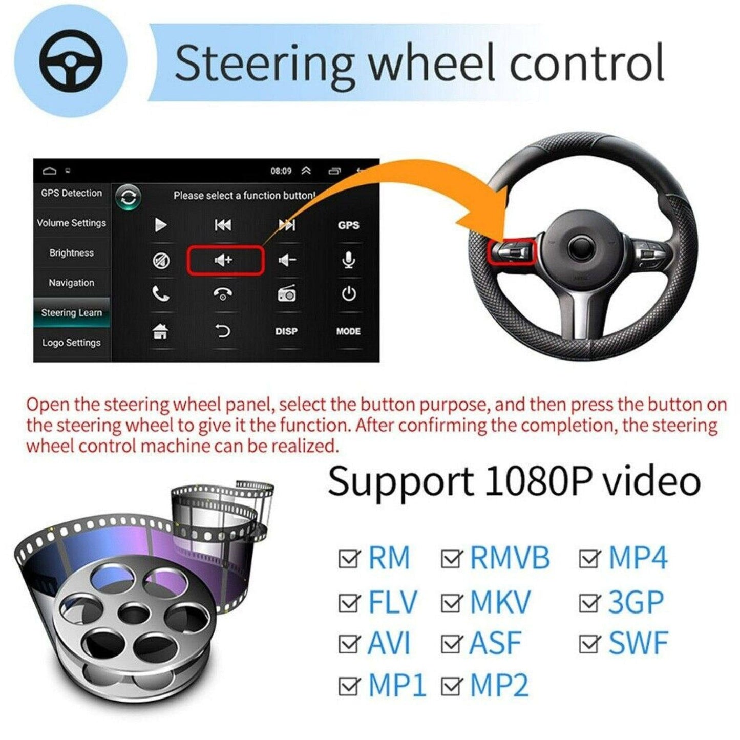 Toyota Android Head Unit   EUBUY for Toyota Corolla 2006-2013 9" Android 12 Car Stereo Player Radio GPS Navi RDS 2+32GB