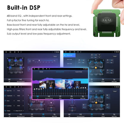 RoverOne Car Stereo CarPlay Android Auto for Volkswagen Jetta 6 2011 - 2018 GPS Navigation Bluetooth DSP Touch Screen Multimedia Video Player