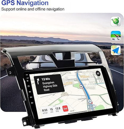 2+32G 10.1 inches Android 10 Double Din Car Stereo for Nissan Altima 2013-2015 IPS Touchscreen