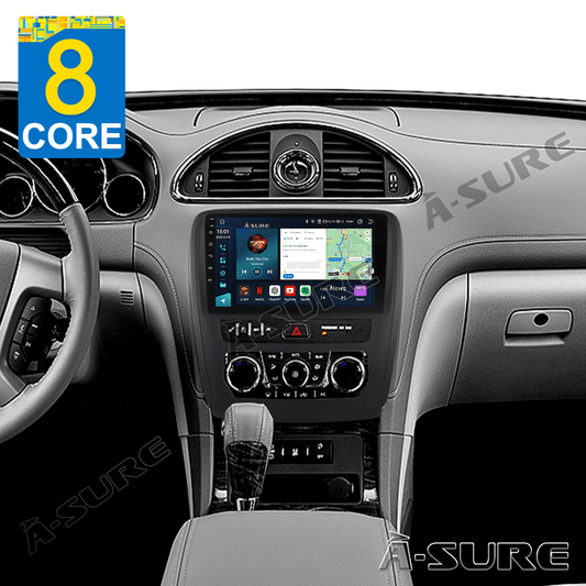 8-Core 4+64GB Android 13 Car Radio Stereo for Chevy Buick Enclave 2013-2017 GPS Navi Wireless CarPlay WiFi BT