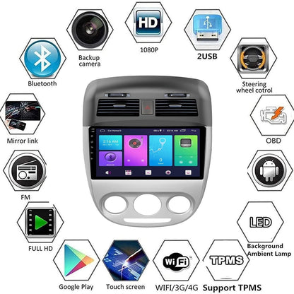 Sovob Android Car Stereo for BUI-CK EXCELLE 2008-2018 2 Din Radio GPS Navigation IPS Touch Screen Multimedia Player Support 4G Carplay SWC Wifi Mirror Link DSP BT(Size:8 core 4G+wifi 2G+32G)