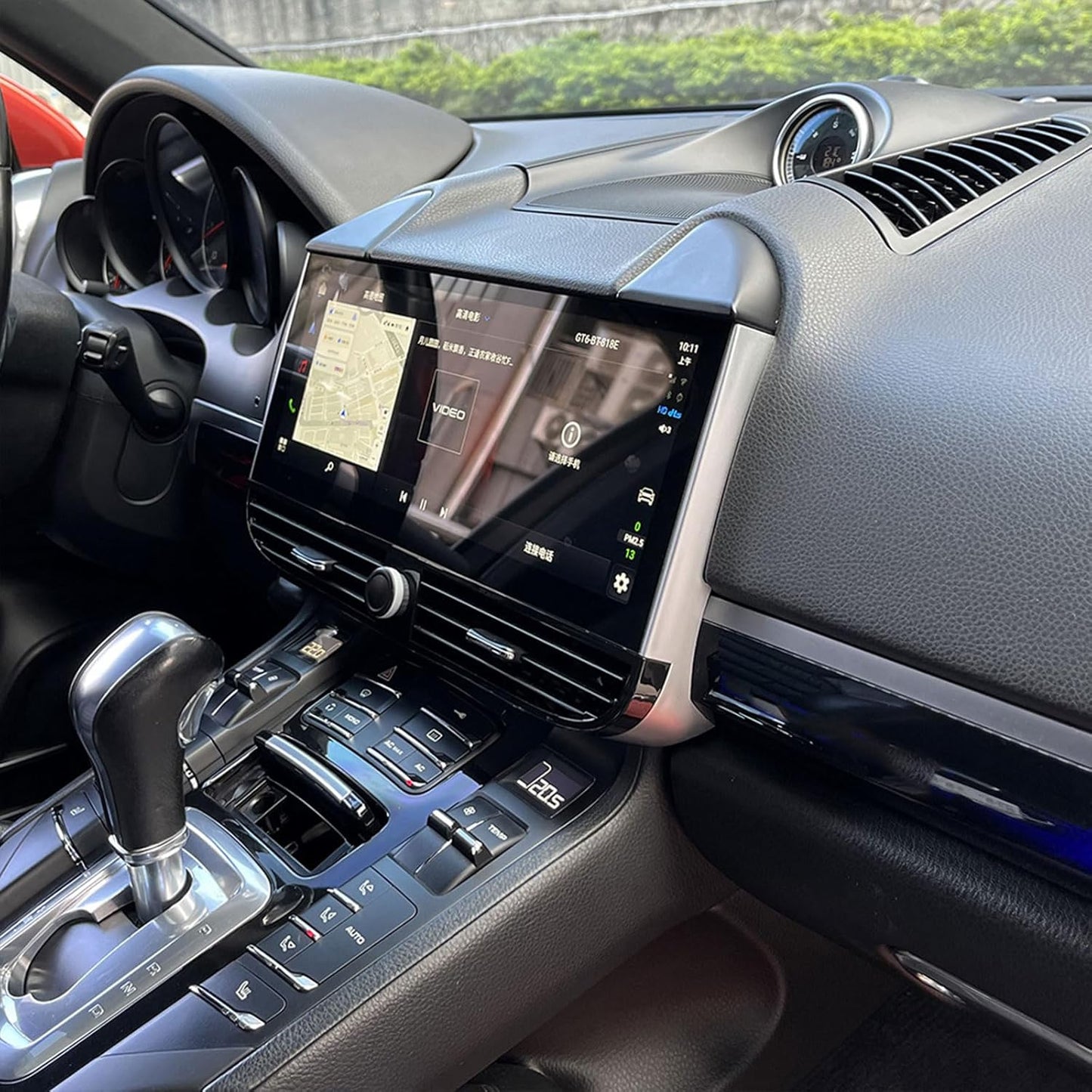 Qualcomm Android 13 Car Radio for Porsche Cayenne 2010-2017 Stereo Replacement GPS Navigation Head Unit Multimedia Player 12.3 Inch IPS Touch Screen Carplay (PCM 3.1, 4-64GB)