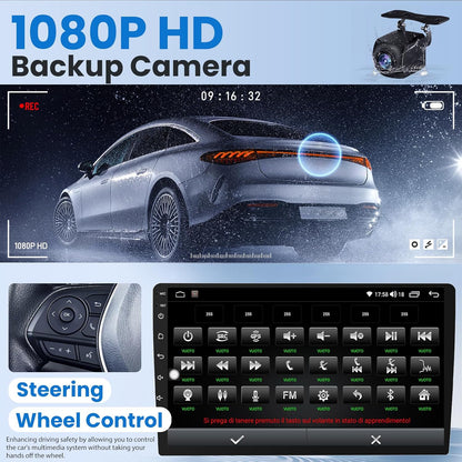 5G WiFi 2+64G Car Radio Stereo for Hyundai Elantra 2011 2012 2013: 9 Inch 1280 * 800 HD Touch Screen Head Unit Replacement with Backup Camera - Upgrade Wireless Carplay Bluetooth GPS FM SWC HiFi