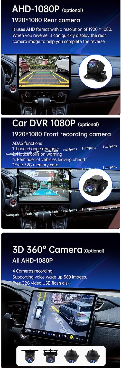 13.1" 8+256GB Android 12 for Porsche Cayenne 2004~10 Car Stereo Radio GPS Navigation Carplay AA DSP WiFi 4G 1920 * 1200 IPS BT