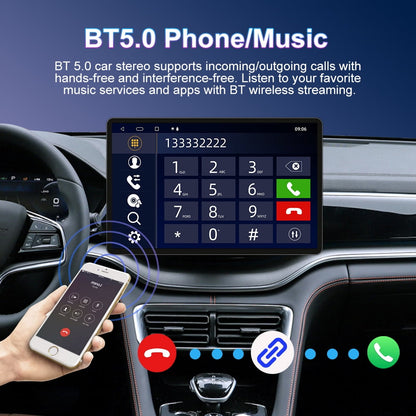 13.3" Android 12 Car Radio Stereo for GMC Yukon Chevrolet Chevy Tahoe Suburban 2007-2012 with Apple CarPlay Android Auto Built in