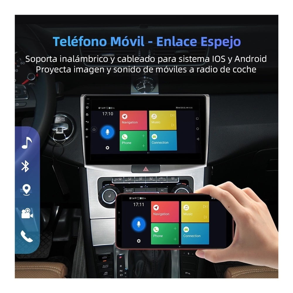 Sovob Stereo 1+32gb for Vw Magotan Passat B6 B7 Cc Gps Bt