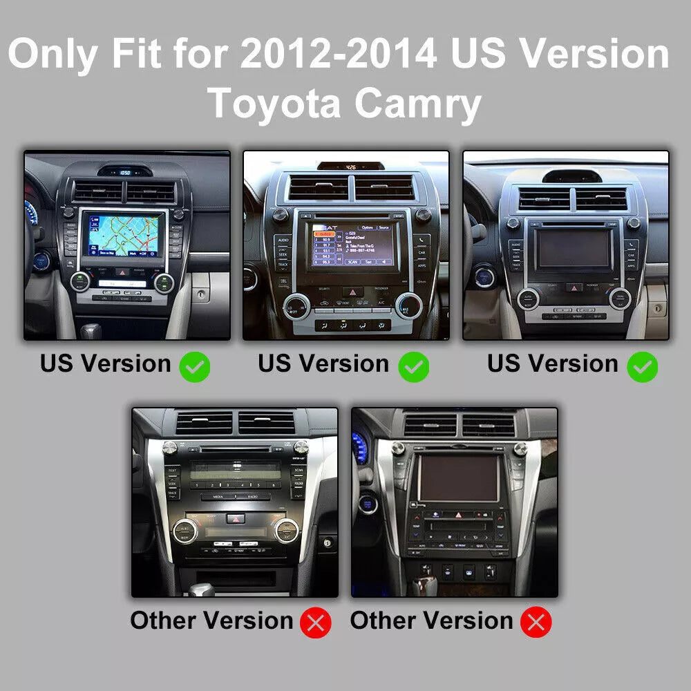 Toyota Android Head Unit   THONZER Car Stereo for Toyota Camry 2012-2014 with CarPlay, Android, GPS Navigation, 2GB+32GB