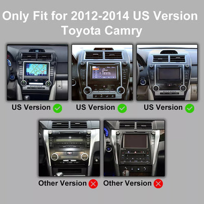 Toyota Android Head Unit   THONZER Car Stereo for Toyota Camry 2012-2014 with CarPlay, Android, GPS Navigation, 2GB+32GB