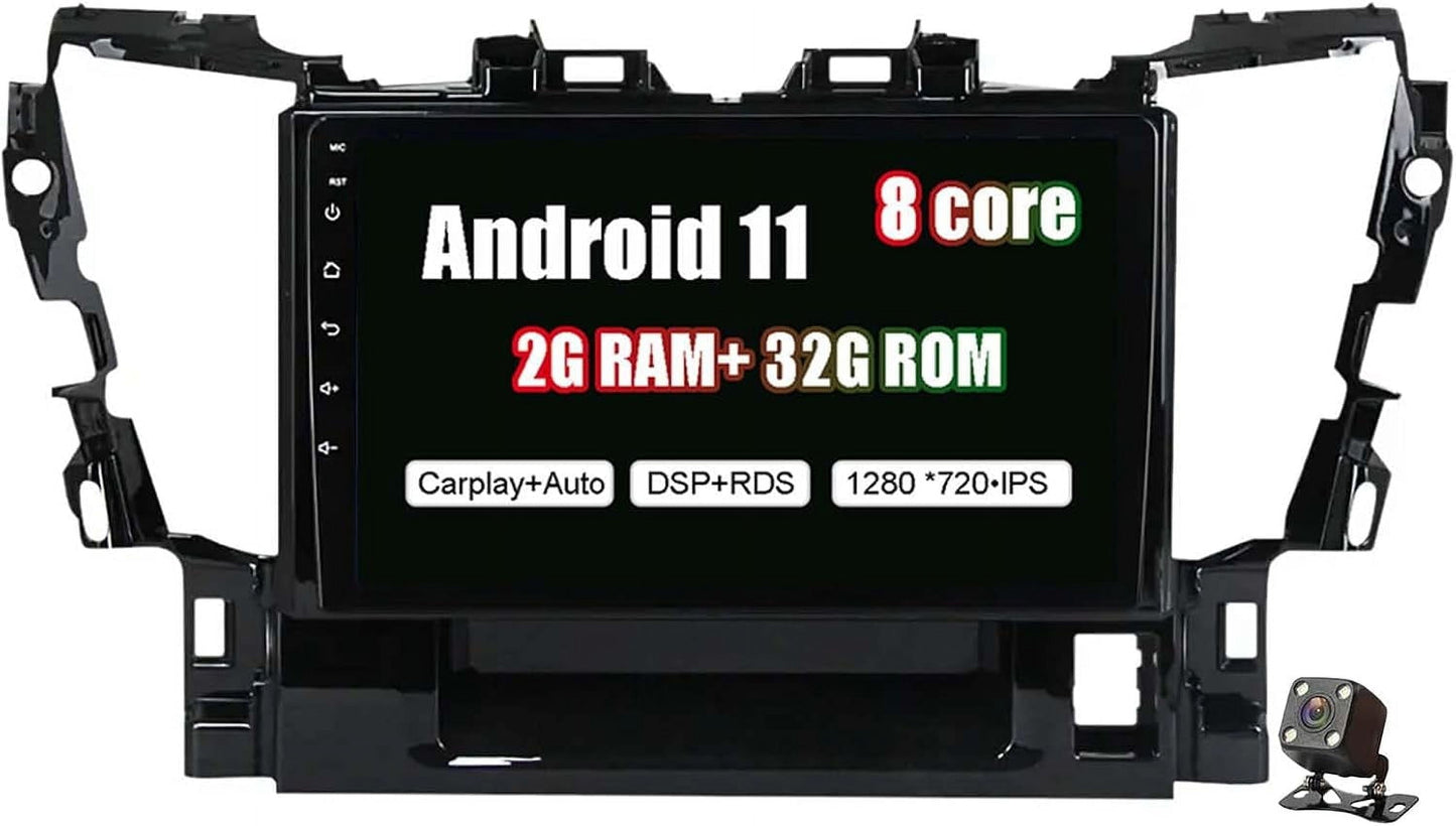 9" IPS Touchscreen Car Stereo Android 11 2 din Headunit Navigation Autoradio GPS Radio for Honda Civic 2013-2016 Multimedia Player Support DVR DAB+ OBD2 Honda Android host