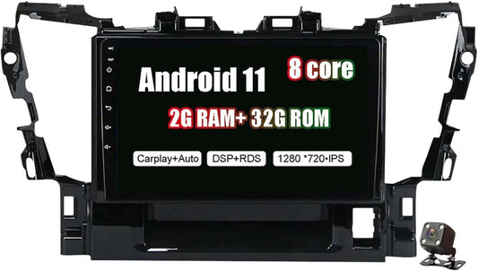 9" IPS Touchscreen Car Stereo Android 11 2 din Headunit Navigation Autoradio GPS Radio for Honda Civic 2013-2016 Multimedia Player Support DVR DAB+ OBD2 Honda Android host