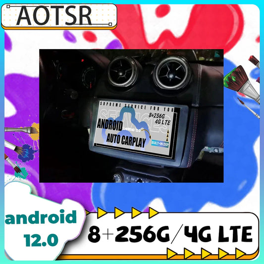 9 Inch Android12 Car Radio For Ferrari California 2009-2018 Navigation GPS Original Car Functions Auto Accessoires WIFI Carplay Ferrari   Android host