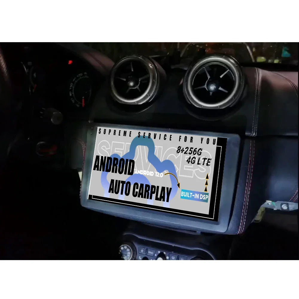 9 Inch Android12 Car Radio For Ferrari California 2009-2018 Navigation GPS Original Car Functions Auto Accessoires WIFI Carplay Ferrari   Android host