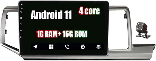 9 inch Android 11 Car Stereo, Car FM RDS Radio Bluetooth WiFi Headunit for Honda Stepwgn RK1 Car Navigation GPS Supports Stereo 2 din Car Audio Video Radio Player with Rear View Camera Honda Android host