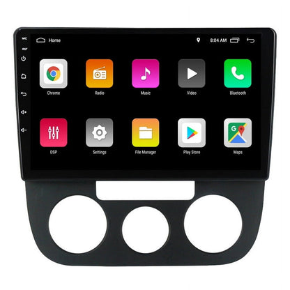RoverOne 4+64GB Car Stereo CarPlay GPS Navigation Bluetooth for Volkswagen Jetta 5 2005-2010 Android Touch Screen Player