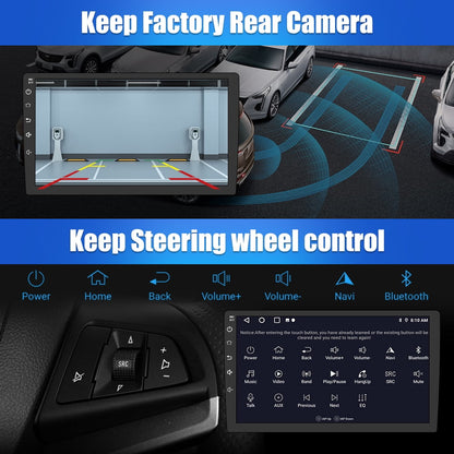 AWESAFE 32G 9 inch Touch Screen Car Radio Stereo for Chevrolet Aveo Sonic 2011-2015 with Apple Carplay Android Auto HD WIFI GPS FM Bluetooth