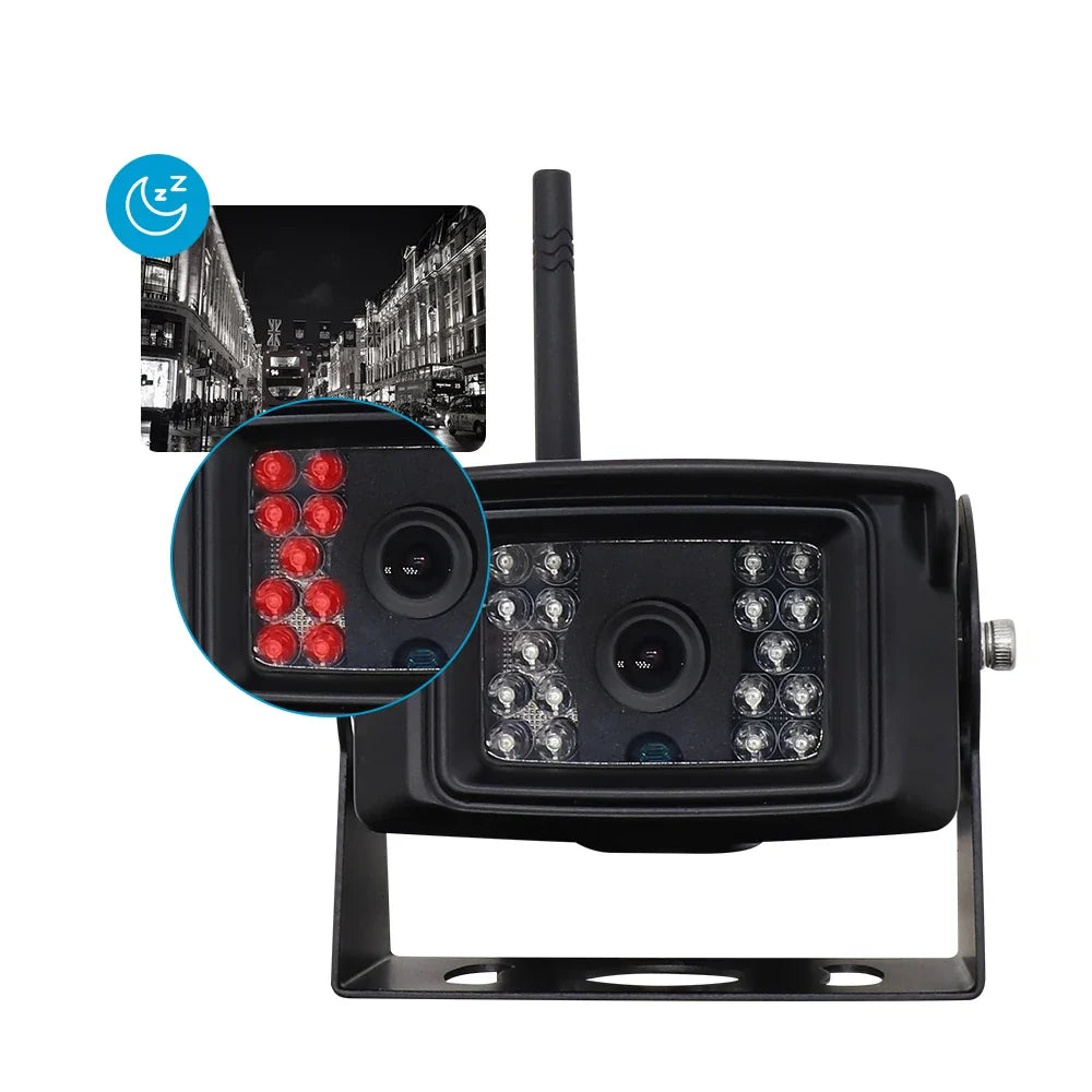 1280x720 High Definition AHD Wireless 7-inch Truck DVR Monitor Night Vision Reverse Backup Recorder Wifi Camera For truck