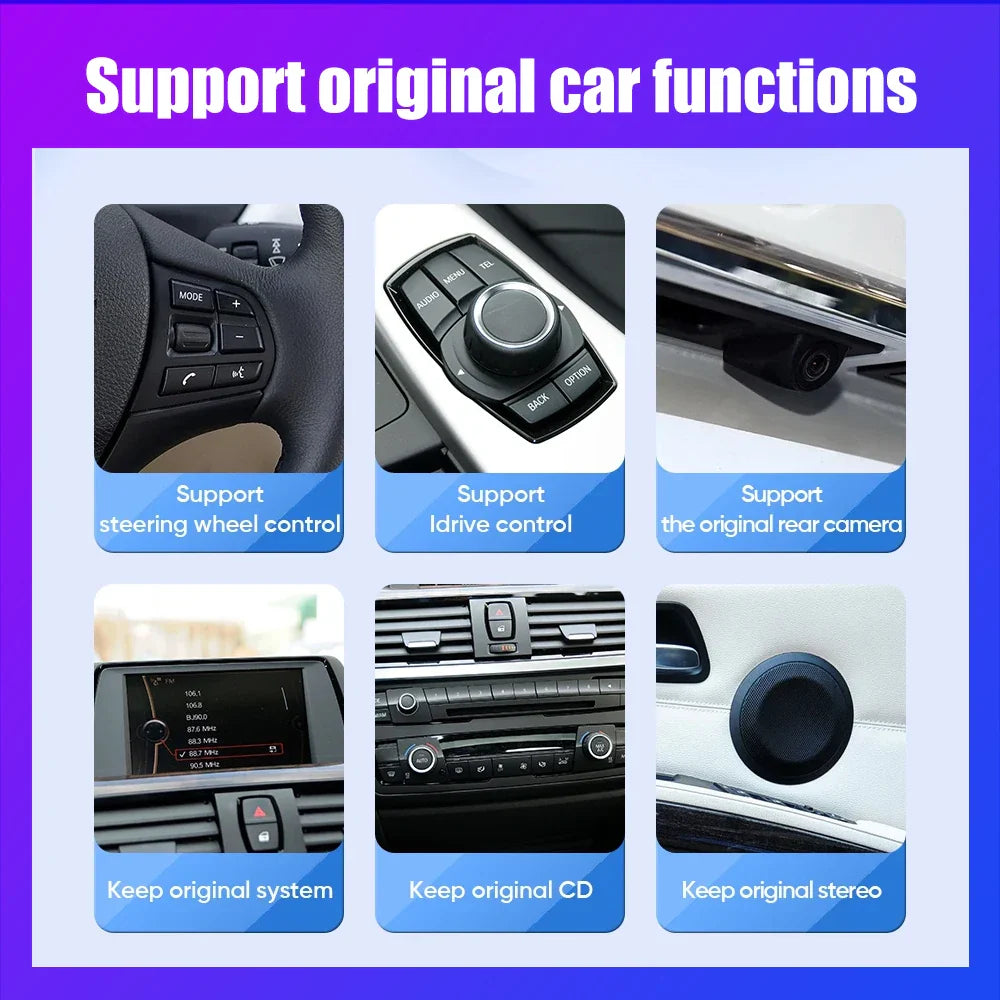 10.25" Android Car Radio For BMW 3 Series E90 2006-2011 No Original Screen GPS Navigation Multimedia Player Carplay Android Auto