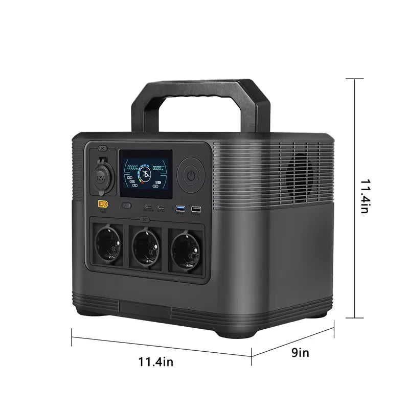 1200W 1008Wh Pure Sine Wave Outdoor Camping RV /Emergency (CE ）Lithium Generator AC Power Bank Solar Portable Power Station