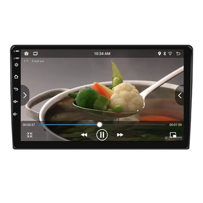 Car Radio Factory 9 Inch Touch Screen Support Bluetooth Wifi GPS Navigation Aux USB Radios With Wireless Apple Carplay
