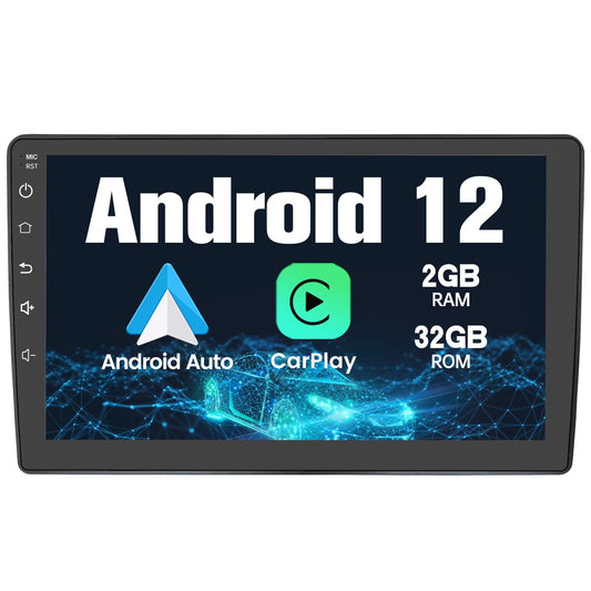 AWESAFE Android 12 10 inch Touch Screen Car Radio Stereo for Chevrolet Chevy Silverado Tahoe Equinox GMC Sierra Yukon with Wireless CarPlay Andriod Auto GPS Bluetooth /FM RAM 1G ROM 32G