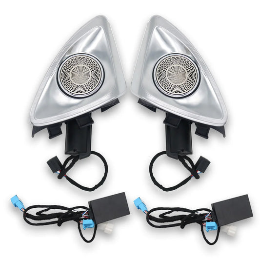 64 Colors 4D rotating Tweeter Speaker Ambient Light For Mercedes-Benz 4D Speaker W213 W205 W206 W223 W222 X254 C/E/S-Class Car
