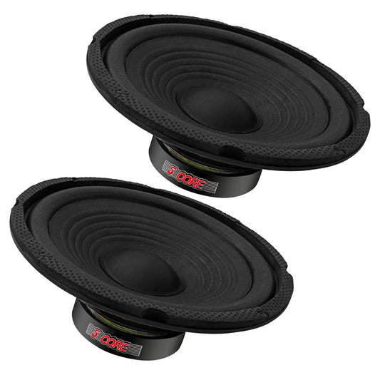5 Core 6.5 Inch Subwoofer speaker 300Watt Car Subwoofer 4Ohm Replacement Sub Woofer WF 672 2 PCS