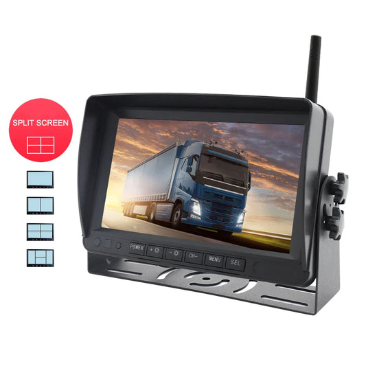 1280x720 High Definition AHD Wireless 7-inch Truck DVR Monitor Night Vision Reverse Backup Recorder Wifi Camera For truck