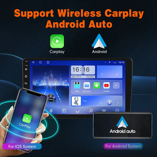 Android 14  For Ford Kuga 2 Escape 3 2012 - 2019 Car Stereo Unit Multimedia Radio Video Player GPS Wireless Carplay No 2din Ferrari   Android host