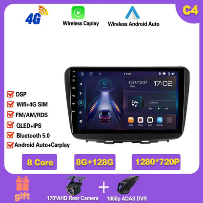 Android 14 For Suzuki Baleno 2016- 2019 GPS WIFI Screen Support Raer Camera Carplay Car Multimedia Radio Video Player Head Unit Ferrari   Android host