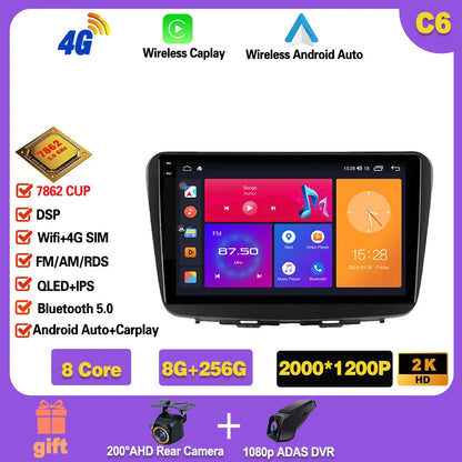 Android 14 For Suzuki Baleno 2016- 2019 GPS WIFI Screen Support Raer Camera Carplay Car Multimedia Radio Video Player Head Unit Ferrari   Android host
