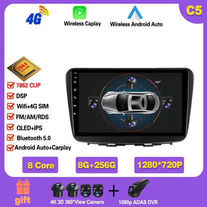 Android 14 For Suzuki Baleno 2016- 2019 GPS WIFI Screen Support Raer Camera Carplay Car Multimedia Radio Video Player Head Unit Ferrari   Android host