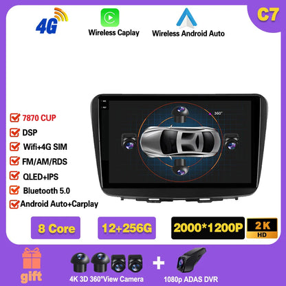 Android 14 For Suzuki Baleno 2016- 2019 GPS WIFI Screen Support Raer Camera Carplay Car Multimedia Radio Video Player Head Unit Ferrari   Android host
