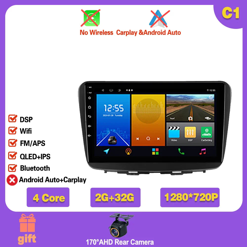 Android 14 For Suzuki Baleno 2016- 2019 GPS WIFI Screen Support Raer Camera Carplay Car Multimedia Radio Video Player Head Unit Ferrari   Android host