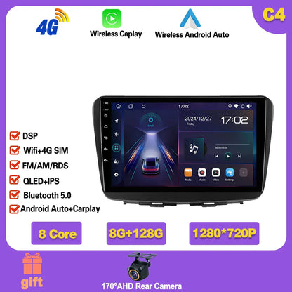 Android 14 For Suzuki Baleno 2016- 2019 GPS WIFI Screen Support Raer Camera Carplay Car Multimedia Radio Video Player Head Unit Ferrari   Android host