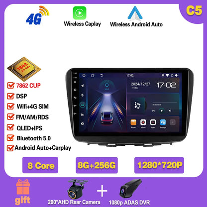 Android 14 For Suzuki Baleno 2016- 2019 GPS WIFI Screen Support Raer Camera Carplay Car Multimedia Radio Video Player Head Unit Ferrari   Android host