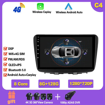 Android 14 For Suzuki Baleno 2016- 2019 GPS WIFI Screen Support Raer Camera Carplay Car Multimedia Radio Video Player Head Unit Ferrari   Android host