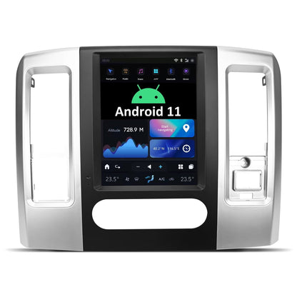Smart Head Unit Dodge RAM 2008-2011 2 Front Seat Head Unit Android 11, 10.5" Inch Screen