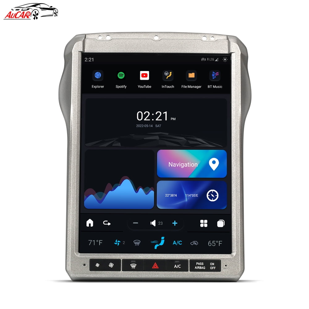 Smart Head Unit Ford F250/350/450/650 Super Duty Head Unit Android 11, 12.1" Inch Screen